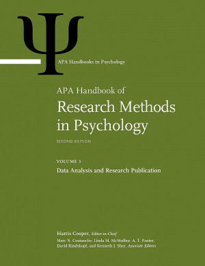 APA Handbook of Research Methods in Psychology: Data analysis and research publication